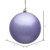 Vickerman N590886DCV - 3" Lavender Ball Christmas Ornament - 12 Pack