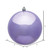 Vickerman N590886DSV - 3" Lavender Ball Christmas Ornament - 12 Pack