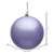 Vickerman N591086DCV - 4" Lavender Ball Christmas Ornament - 6 Pack