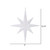 Vickerman M167511 - 15.75" White Star Christmas Ornament