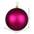 Vickerman N592021DMV - 8" Berry Red Ball Christmas Ornament