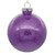 Vickerman N211086 - 4" Lavender Ball Christmas Ornament - 6 Pack