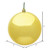 Vickerman N592037DSV - 8" Honey Gold Ball Christmas Ornament