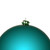 Vickerman N592041DSV - 8" Dark Teal Ball Christmas Ornament