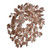 Vickerman FK220724 – 24" Cafe Latte Dogwood Glitter Wreath