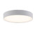 Trans Globe LED-40045 WH Xander 1-Light  Flat Flush Mount Disc