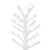 Vickerman G176376LED – 7.5' Flocked Kuna Pine Artificial Christmas Tree – Warm White LED Lights