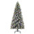  Vickerman G225567LED - 6.5' Flocked Jackson Pine Pre-Lit Christmas Tree with Multi-Color LED Lights 