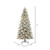 Vickerman G225576LED - 7.5' Flocked Jackson Pine Pre-Lit Christmas Tree with Warm White LED Lights