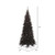  Vickerman K161645 - 4.5' Black Slim Fir Artificial Christmas Tree Unlit 