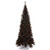 Vickerman K161986LED - 10' Black Slim Fir Pre-Lit Christmas Tree with Orange LED Lights