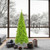 Vickerman K162576LED - 7.5' Lime Slim Fir Pre-Lit Christmas Tree with Lime LED Lights