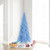  Vickerman K164165 - 6.5' Sky Blue Slim Fir Artificial Christmas Tree Unlit 