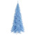  Vickerman K164166LED - 6.5' Sky Blue Slim Fir Pre-Lit Christmas Tree with Sky Blue LED Lights 