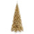Vickerman K166281LED - 9' Champagne Tinsel Slim Fir Pre-Lit Christmas Tree with Warm White LED Lights
