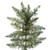Vickerman K166281LED - 9' Champagne Tinsel Slim Fir Pre-Lit Christmas Tree with Warm White LED Lights