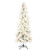 Vickerman K170951LED - 5' Flocked Atka Pencil Pre-Lit Christmas Tree with Warm White LED Lights