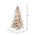  Vickerman K171158LEDCC - 5.5' Flocked Atka Pine Pre-Lit Christmas Tree with Color Changing 3mm LED Lights 