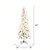 Vickerman K171086LED - 10' Flocked Pencil Atka Pine Pre-Lit Christmas Tree with Warm White LED Lights