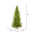 Vickerman K186176LED - 7.5' Slim Balsam Spruce Pre-Lit Christmas Tree with Warm White Dura-Lit LED Lights