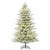 Vickerman K173381LED - 9' Flocked Kiana Pine Pre-Lit Christmas Tree with Warm White Dura-Lit LED Lights