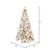 Vickerman K171183LEDCC - 9' Flocked Atka Pine Pre-Lit Christmas Tree with Color Changing 3mm LED Lights