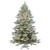 Vickerman K173486LED - 10' Flocked Kiana Pine Pre-Lit Christmas Tree with Warm White LED Lights