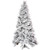  Vickerman K171175 - 7.5' Flocked Slim Atka Pine Artificial Christmas Tree Unlit 