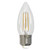  Bulbrite 776862 LED4B11/27K/FIL/E26/3 - 4.5W LED B11 Filament Bulb - 2700K - E26 Base 