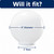 Volume GS-32 - 6" White Glass Globe with 3" Neck - Gloss White Finish
