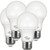 Euri Lighting EA19-6100-4 - 9W LED Light Bulb - 3000K - 4 Pack
