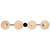 Trans Globe 71856 WH-BK - 4-Light Decorative Chandelier