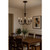 Trans Globe 9015 ROB Candle 19" Rubbed Oil Bronze Chandelier