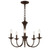 Trans Globe 9015 ROB - Rubbed Oil Bronze 5-Light Candle Chandelier