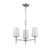 Trans Globe 71895-3 BN ClassicHorizon 3 - Light Mini Chandelier