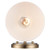 Trans Globe 71851 WH-AG 1-light Azaria Wall Sconce