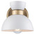 Trans Globe 71851 WH-AG 1-light Azaria Wall Sconce