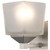 Trans Globe 2801 BN Edwards 1-Light Shaded Armed Sconce