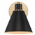 Trans Globe 22591 AG-BK ForgeLume 1 - Light Dimmable Wall Sconce Light