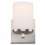 Trans Globe 71841 BN Nico 1 - light Armed Wall Sconce
