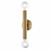 Trans Globe 22302 AG 2-Light Bare Bulb Indoor Wall Sconce