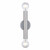 Trans Globe 22302 PC 2-Light Bare Bulb Indoor Wall Sconce