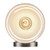 Trans Globe 22381 BK-BN Gearshine 1 - Light Wall Sconce