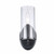 Trans Globe 71731 BK 1-Light Shaded Indoor Wall Sconce