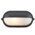 Trans Globe 4125 BK Mesa II 8.5-In. Wide Oval Outdoor Pocket Wall Lantern Light