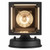 Trans Globe 40455 BK-FR Patrician 1-Light, Ring Top ,Clear Glass Open Base Square Wall Lantern