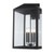 Trans Globe 51534 BK Tempest - Black 4-Light Outdoor Wall Light - Clear Glass