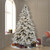 Vickerman A895196LED 14' X 96" Flocked Utica LED 3600WW