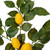 Vickerman FK170701-4 20" Green Salal Leaf Lemon Spray 4/Pk