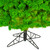 K168577 Vickerman - 7.5 ft Flocked Lime Artificial Slim Fir Christmas Tree - Unlit
